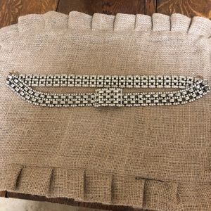 Decorative Silver Metal Belt - Almost NEW!